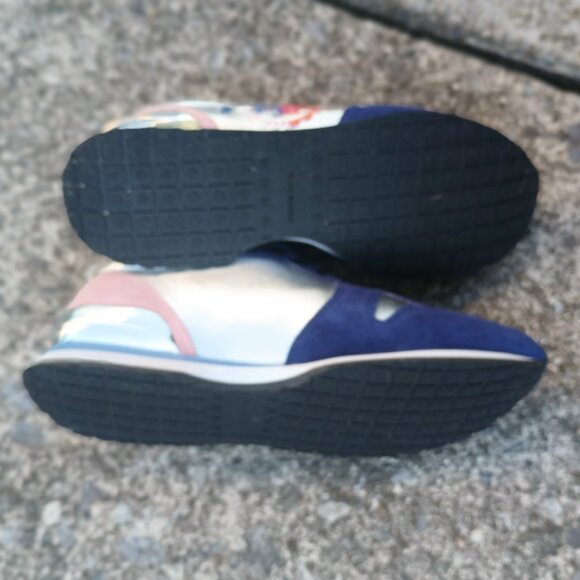 Tory Burch Brielle Lace Up Sneakers Sz. 7 - Picture 4 of 4